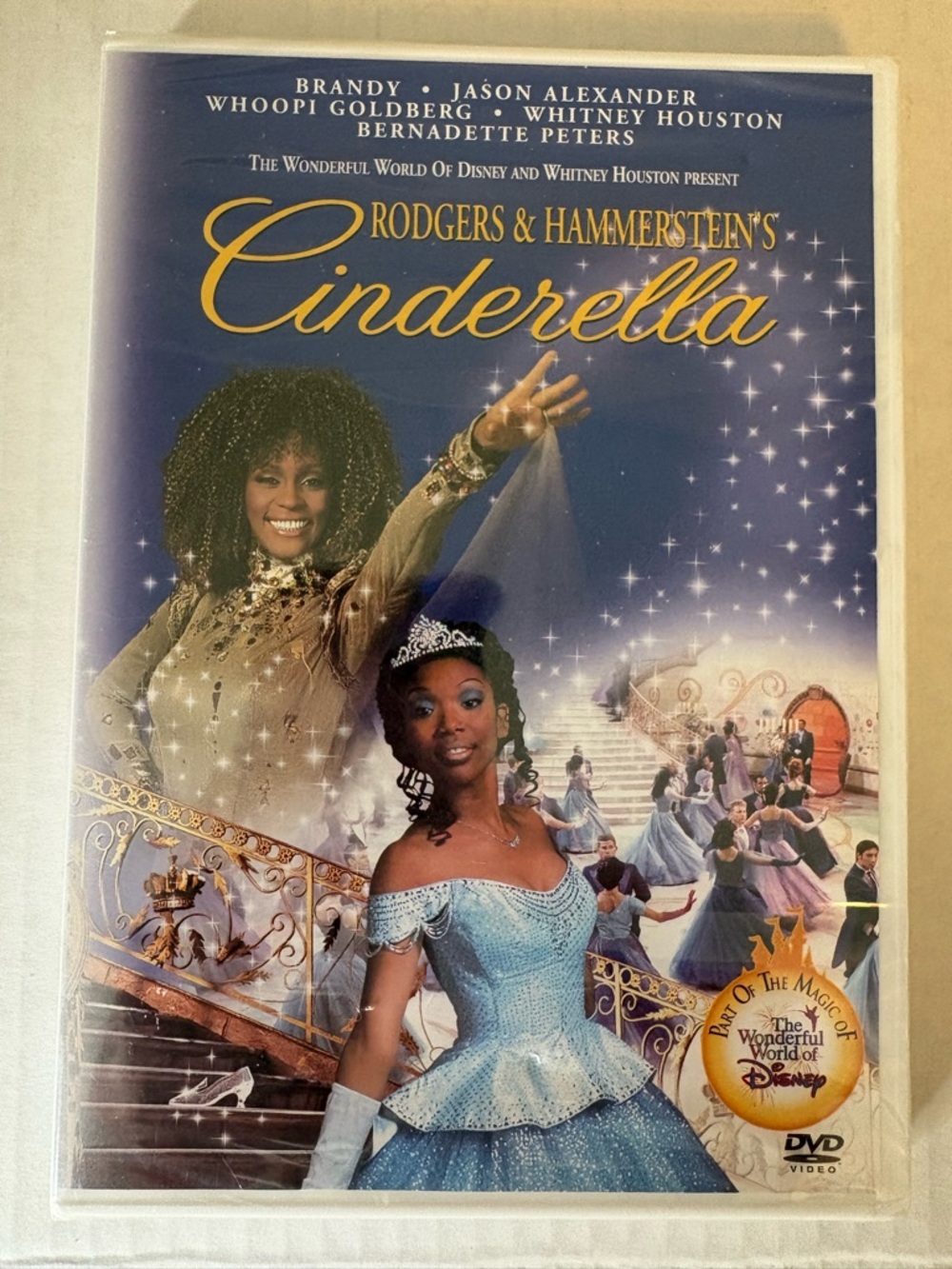 Rodgers & Hammerstein’s Cinderella (DVD, 1997) New Sealed – Brandy Whitney